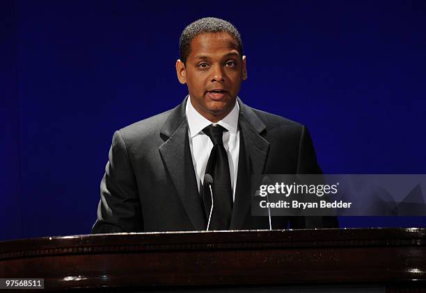 Gregg Gonsalves attends the Jackie Robinson Foundation Annual Awards Dinner at the The Waldorf Astoria on March 8, 2010 in New York City.