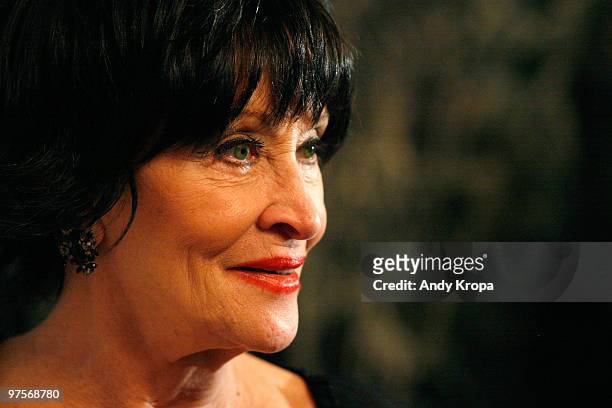 Chita Rivera attends the 2010 Vineyard Theatre Gala at The Hudson Theatre on March 8, 2010 in New York City.