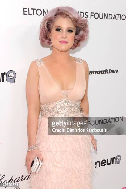 Kelly Osbourne arrives at the 18th Annual Elton John AIDS Foundation Oscar party held at Pacific Design Center on March 7, 2010 in West Hollywood,...