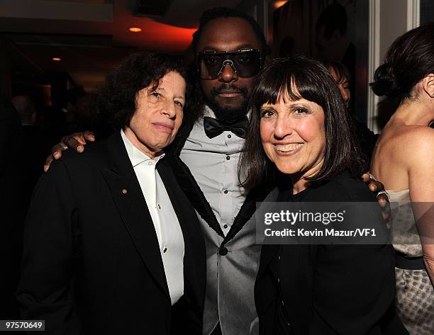 Apl.de.ap and Lisa Robinson attends the 2010 Vanity Fair Oscar Party hosted by Graydon Carter at the Sunset Tower Hotel on March 7, 2010 in West...