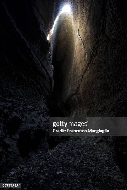 lava tube "serracozzo - lava tube stock pictures, royalty-free photos & images