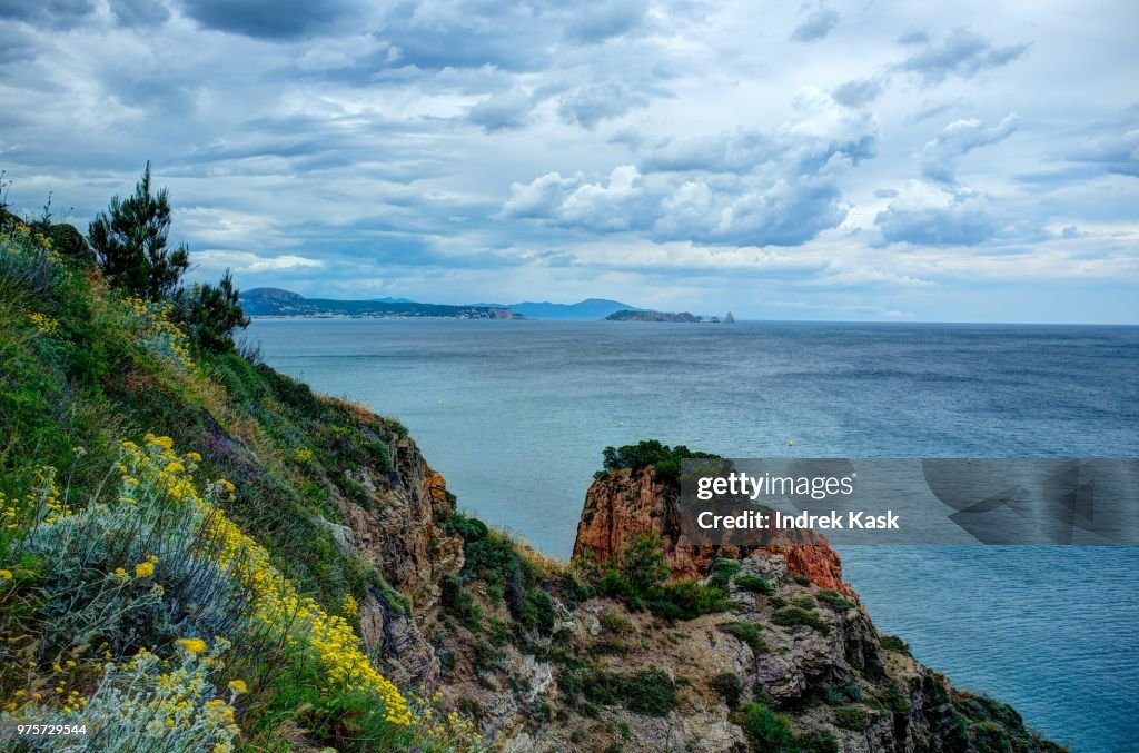 Landscapes around Sa Riera in Catalonia