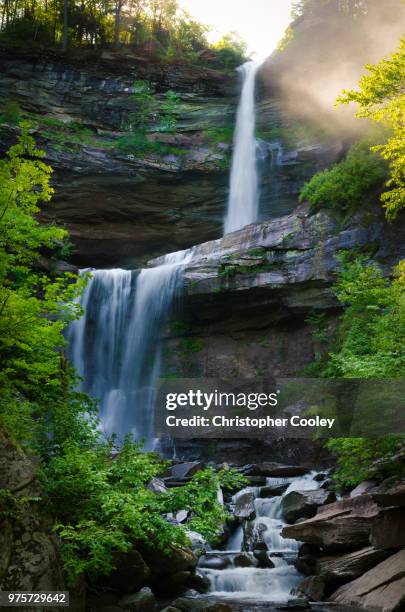 kaaterskill falls, ny - cooley mountains stock pictures, royalty-free photos & images