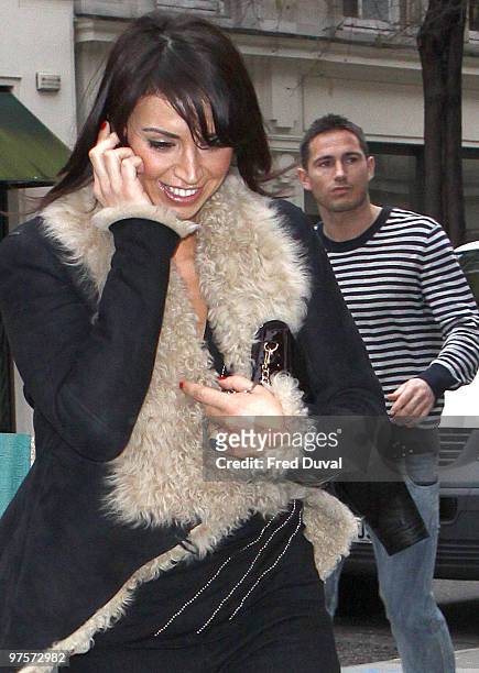 Christine Bleakley and Frank Lampard sighting on March 9, 2010 in London, England.