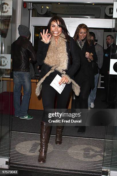 Christine Bleakley sighting on March 9, 2010 in London, England.