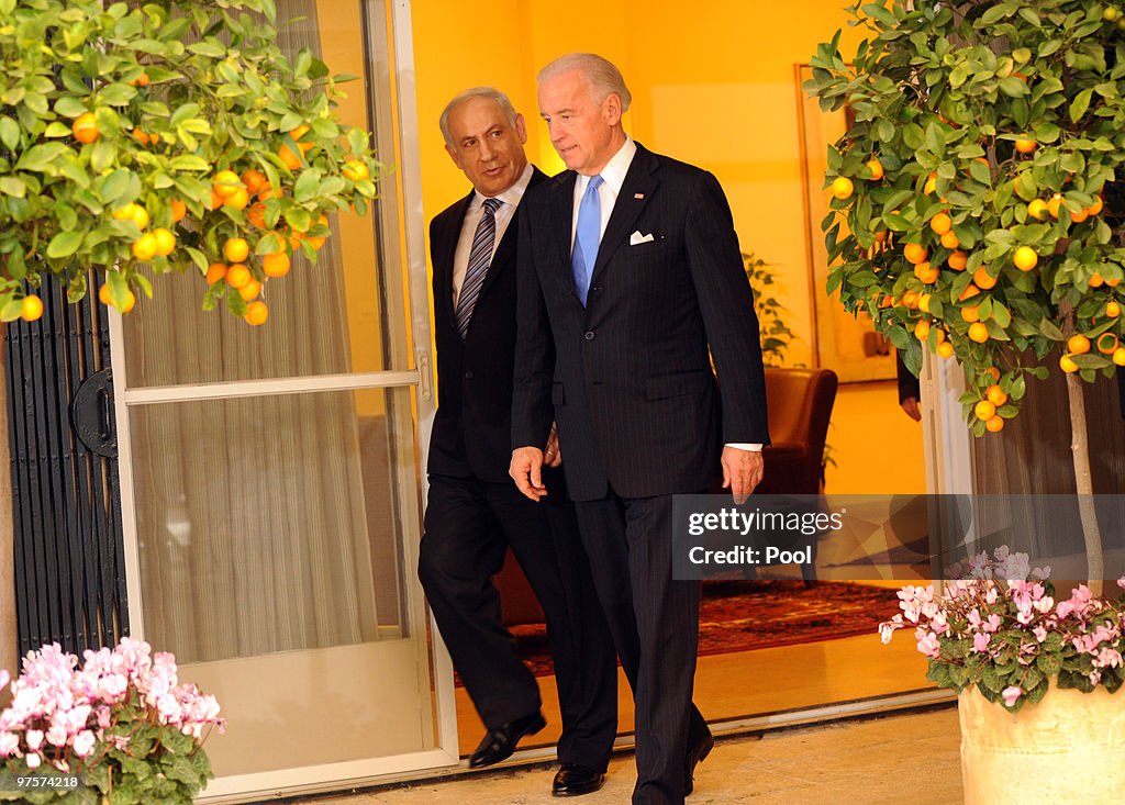 US Vice President Joe Biden Visits Israel