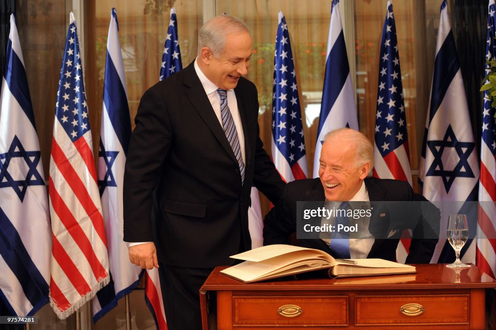 US Vice President Joe Biden Visits Israel