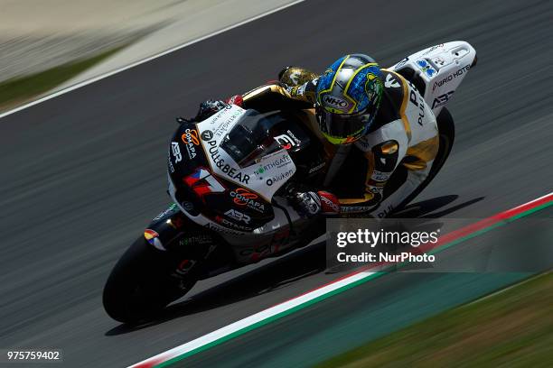 Karel Abraham of Czech Republic and Angel Nieto Team Ducati during the free practice of the Gran Premi Monster Energy de Catalunya, Circuit of...