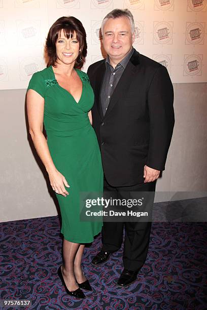 Eamon Holmes and Ruth Langsford arrive at the TRIC Awards 2010 held at The Grosvenor House Hotel on March 9, 2010 in London, England.