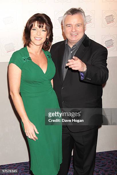 Eamon Holmes and Ruth Langsford arrive at the TRIC Awards 2010 held at The Grosvenor House Hotel on March 9, 2010 in London, England.