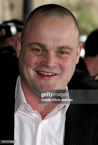 Al Murray arrives at the TRIC Awards at Grosvenor House on March 9, 2010 in London, England.