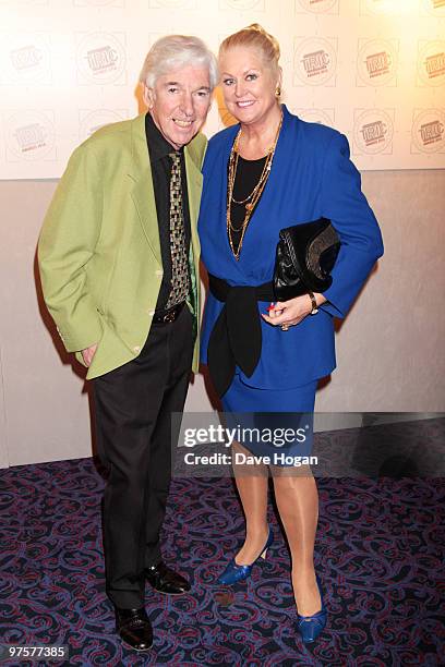 Kim Woodburn and John Craven arrive at the TRIC Awards 2010 held at The Grosvenor House Hotel on March 9, 2010 in London, England.