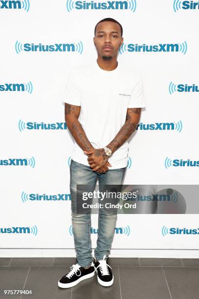 Bow Wow takes part in SiriusXM's Town Hall with Jermaine Dupri at SiriusXM Studios on June 15, 2018 in New York City.