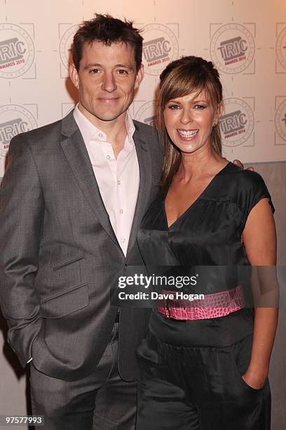 Ben Shepherd and Kate Garraway arrives at the TRIC Awards 2010 held at The Grosvenor House Hotel on March 9, 2010 in London, England.