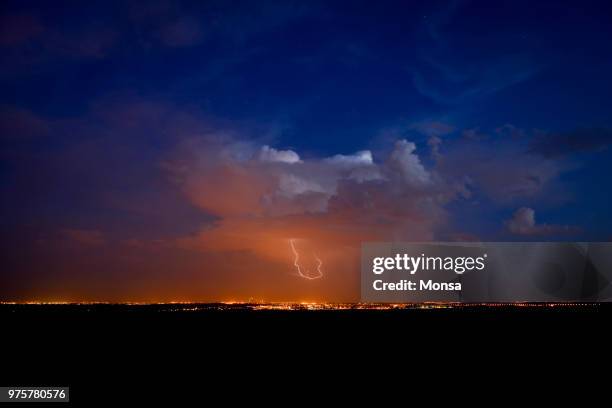 tormenta en madrid - tormenta stock pictures, royalty-free photos & images