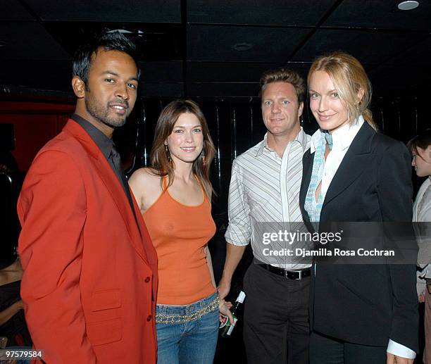 Ronnie Madra, Caroline Grasso, Alex Max and Tania Deighton