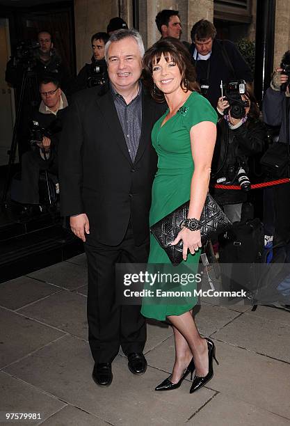 Eamonn Holmes and Ruth Langsford attend the TRIC Awards at The Grosvenor House Hotel on March 9, 2010 in London, England.