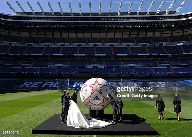 Head of Marketing Activities Peter Willems, CEO of UEFA events David Taylor, Technical Director of the Spanish Football federation Fernando Hierro,...