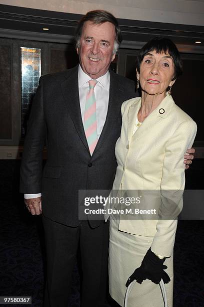 Terry Wogan and June Brown arrive at the TRIC Awards 2010 held at The Grosvenor House Hotel on March 9, 2010 in London, England.