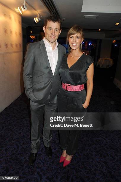 Ben Sheppard and Kate Garroway arrive at the TRIC Awards 2010 held at The Grosvenor House Hotel on March 9, 2010 in London, England.