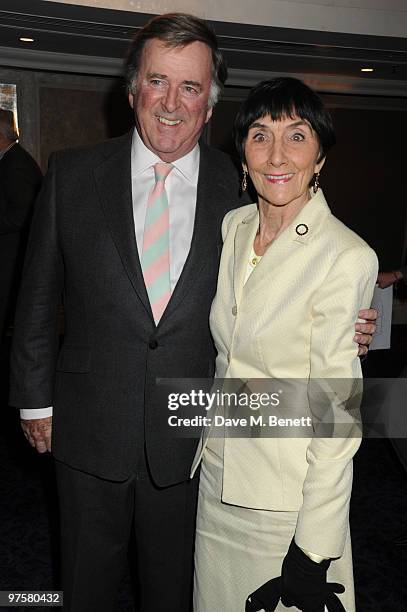 Terry Wogan and June Brown arrive at the TRIC Awards 2010 held at The Grosvenor House Hotel on March 9, 2010 in London, England.