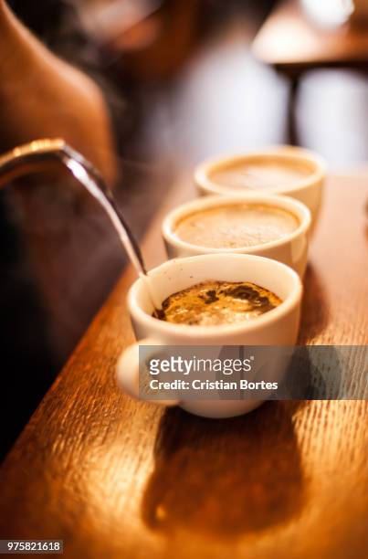 coffee cupping - bortes stock pictures, royalty-free photos & images