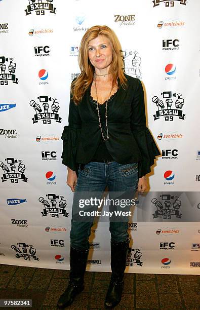 Actress Connie Britton arrives at the premiere of "Women In Trouble" on day 3 of the 2009 SXSW Film Conference and Festival on March 15, 2009 in...