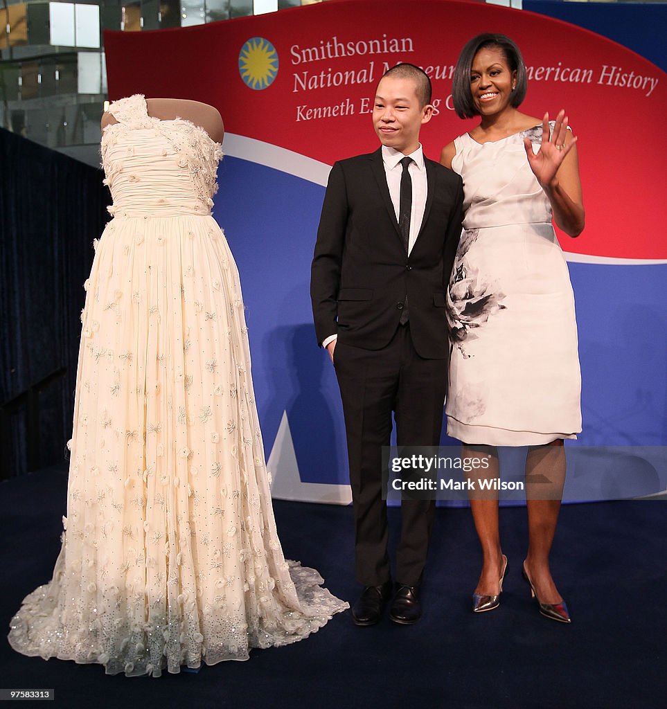 First Lady Michelle Obama Donates Her Inaugural Gown To The Smithsonian