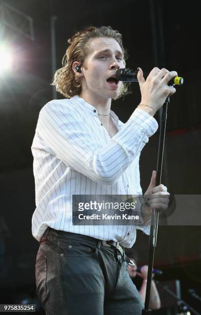 Luke Hemmings of 5 Seconds of Summer performs onstage during 2018 BLI Summer Jam at Northwell Health at Jones Beach Theater on June 15, 2018 in...