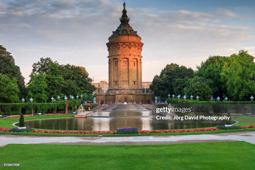 Water Tower at daytime, Mannheim, Germany