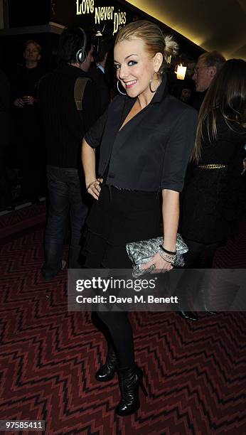 Sheridan Smith arrives at the World Premiere of 'Love Never Dies', at the Adelphi Theatre on March 9, 2010 in London, England.