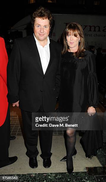 Michael Ball arrives at the World Premiere of 'Love Never Dies', at the Adelphi Theatre on March 9, 2010 in London, England.