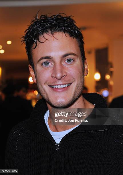 Gary Lucy attends the launch of SAW Alive - the World's most extreme live horror maze at Thorpe Park on March 9, 2010 in Chertsey, England.
