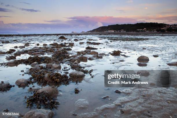 view of mumbles, swansea - mumbles stock-fotos und bilder