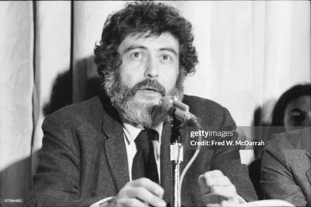 Nat Hentoff Speaks At Panel Discussion