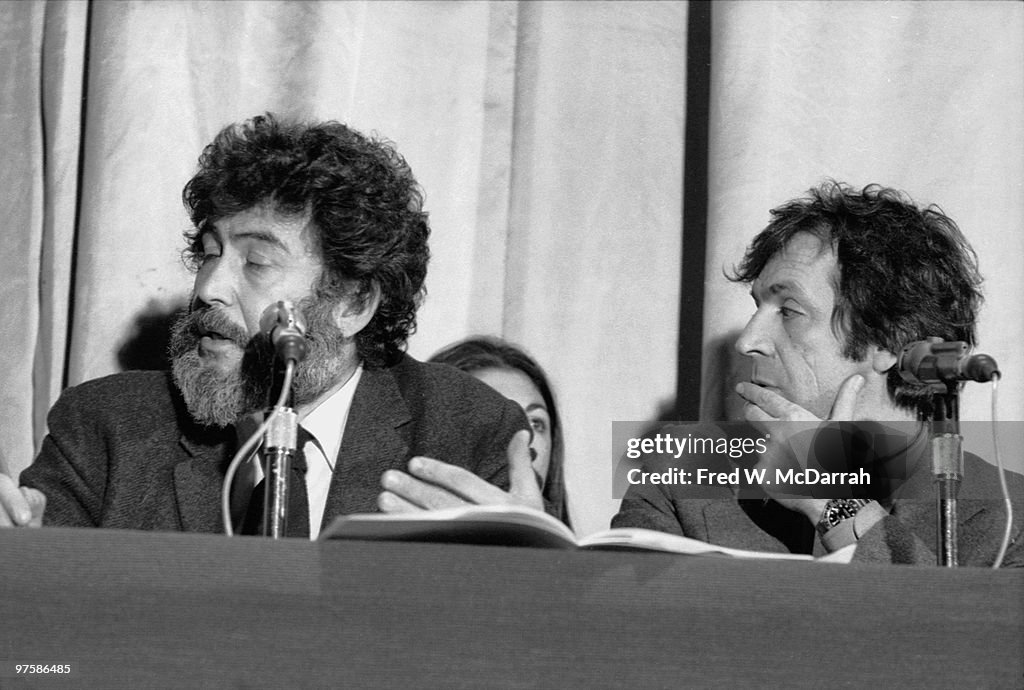 Hentoff & Costa Gavras At Panel Discussion