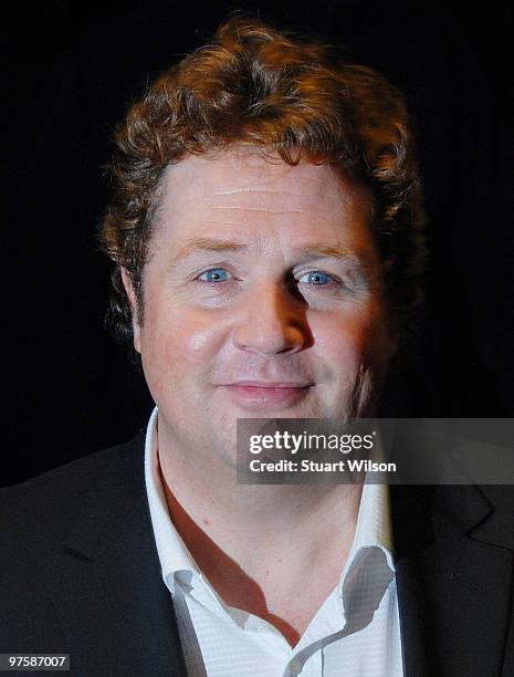 Michael Ball arrives for the world premiere of 'Love Never Dies' at the Adelphi Theatre on March 9, 2010 in London, England.