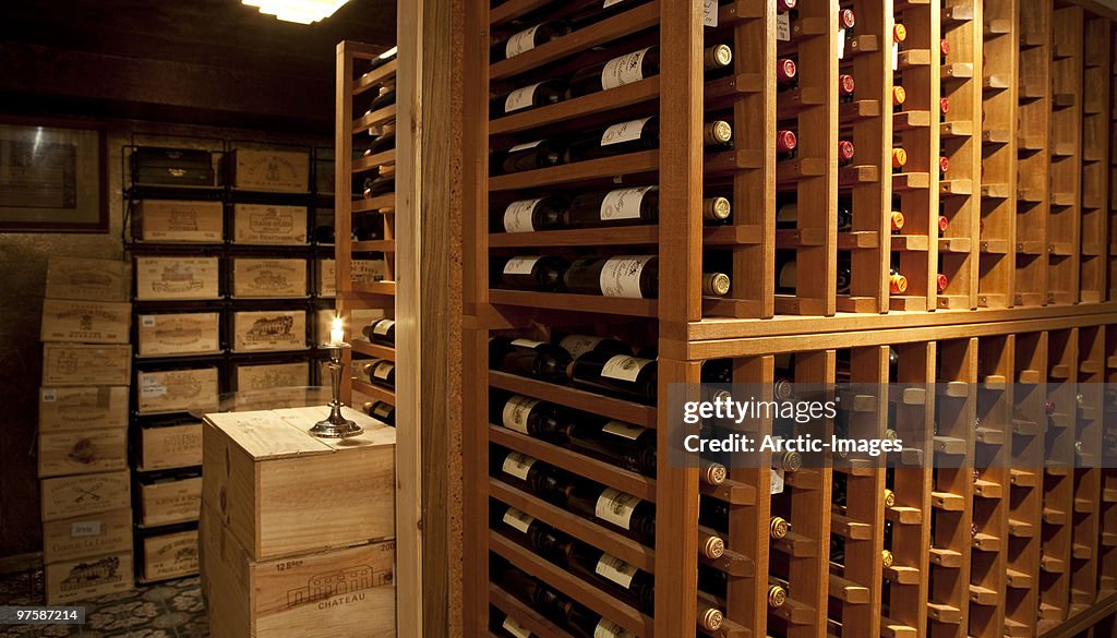 Collection of wine from around the globe