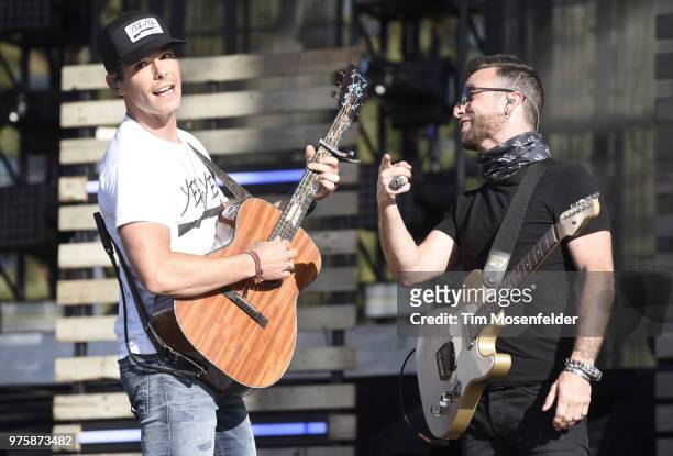 Granger Smith performs during the 2018 Country Summer Music Festival at Sonoma County Fairgrounds on June 15, 2018 in Santa Rosa, California.