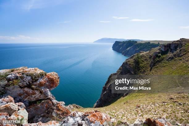 baikal island olkhon - olkhon island stock pictures, royalty-free photos & images