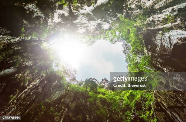 batu caves and sky in malaysia - batu caves stock pictures, royalty-free photos & images