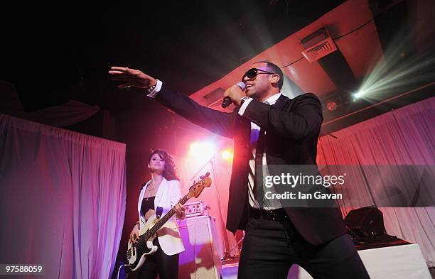 Craig David performs live to promote his new album 'Signed Sealed Delivered' at Scala on March 9, 2010 in London, England.