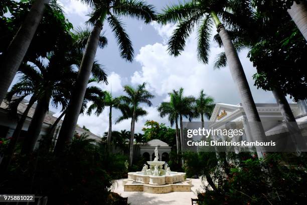 View of Sandals Royal Bahamian Spa Resort & Offshore Island on June 15, 2018 in Nassau, Bahamas.