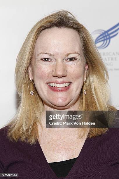 Kathleen Marshall attends the 2010 Jonathan Larson Grants Presentation at the American Airlines Theatre on March 9, 2010 in New York City.