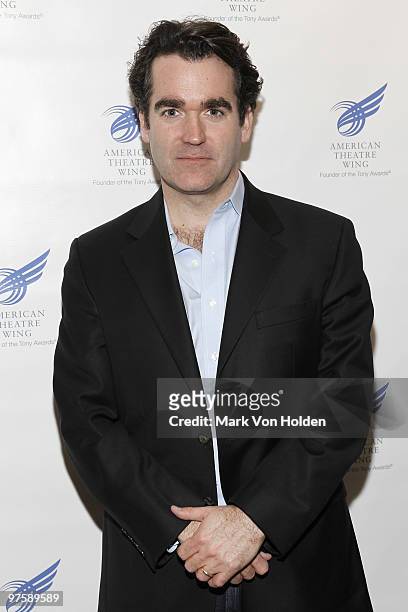 Brian d'Arcy James attends the 2010 Jonathan Larson Grants Presentation at the American Airlines Theatre on March 9, 2010 in New York City.