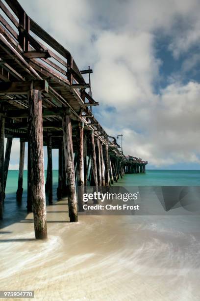 capitola pier - capitola stock pictures, royalty-free photos & images