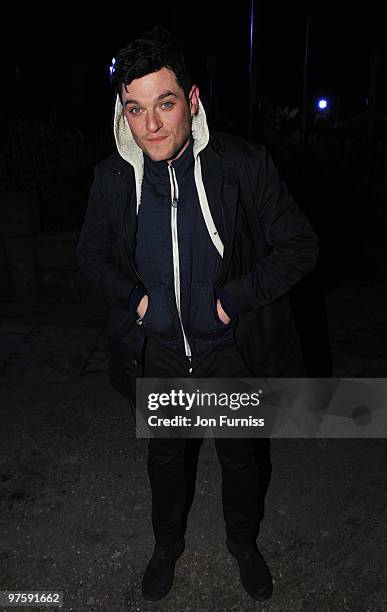 Mat Horne attends the launch of SAW Alive - the world's most extreme live horror maze at Thorpe Park on March 9, 2010 in Chertsey, England.