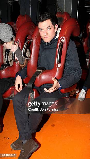 Mat Horne attends the launch of SAW Alive - the world's most extreme live horror maze at Thorpe Park on March 9, 2010 in Chertsey, England.
