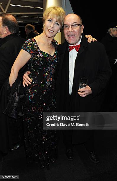 Director Jack O'Brien attends the afterparty following the world premiere of "Love Never Dies" at the Old Billingsgate Market on March 9, 2010 in...