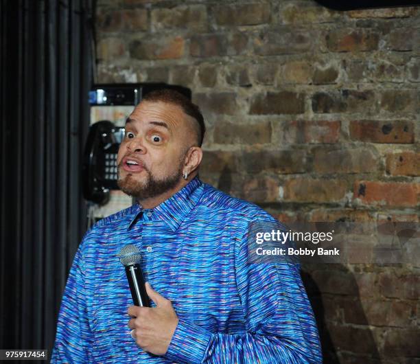 Sinbad performs at The Stress Factory Comedy Club on June 15, 2018 in New Brunswick, New Jersey.